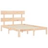 vidaXL Cadre de lit sans matelas 140x190 cm bois de pin massif