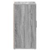 vidaXL Meuble &agrave; chaussures Sonoma gris 60x35x70 cm Bois d'ing&eacute;nierie