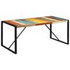 vidaXL Table &agrave; manger 175x90x76 cm bois massif de r&eacute;cup&eacute;ration