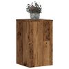 vidaXL Supports pour plantes 2 pcs vieux bois bois d'ing&eacute;nierie