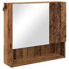 vidaXL Ensemble de mobilier de salle de bain 2 pcs Bois Ancien