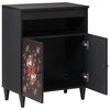 vidaXL Armoires de rangement avec porte Multicolore 60 x 33,5 x 75 cm
