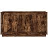 vidaXL Buffet ch&ecirc;ne fum&eacute; 102x35x55 cm bois d'ing&eacute;nierie
