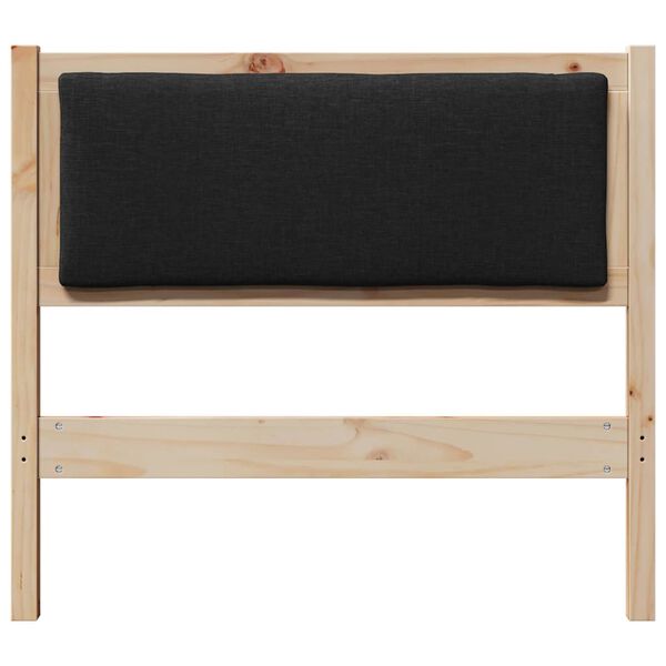 vidaXL T&ecirc;te de lit Autre Marron 90 cm Bois massif en pin