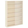 vidaXL Vitrine Murale avec &eacute;tag&egrave;re Beige 40 x 8,5 x 54 cm Contreplaqu&eacute;