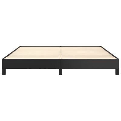 vidaXL Cadre de lit sans matelas noir 160x200 cm similicuir