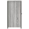 vidaXL Tables de chevet 2 pcs sonoma gris 32x42x80cm bois d'ing&eacute;nierie