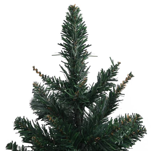 vidaXL Sapin de Noël artificiel avec support Vert 60 cm PVC