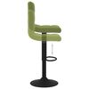vidaXL Tabouret de bar Vert clair Velours