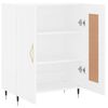 vidaXL Buffet blanc 69,5x34x90 cm bois d'ing&eacute;nierie