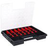 vidaXL Bo&icirc;tes d'assortiment 5 pcs 385x283x50 mm Plastique