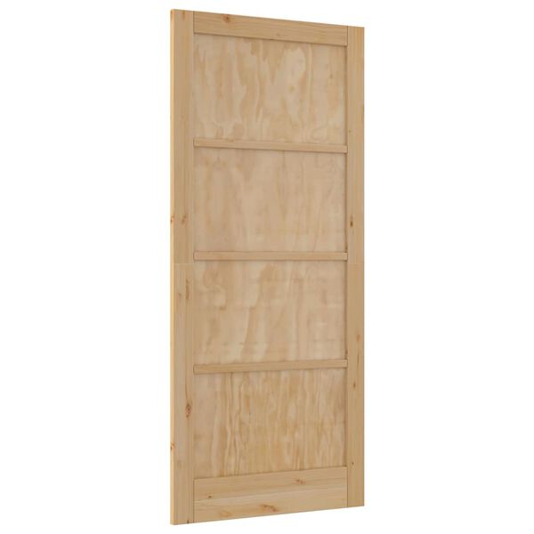 vidaXL Porte int&eacute;rieure ORKDAL Marron 93 x 211 cm Contreplaqu&eacute;