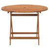vidaXL Ensemble &agrave; manger de jardin 5 pcs Bois d'acacia solide