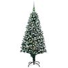 vidaXL Arbre de No&euml;l artificiel avec LED/boules pommes de pin 240cm