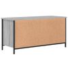 vidaXL Meuble TV Sonoma gris 100x40x50 cm Bois d'ing&eacute;nierie