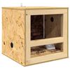 vidaXL Terrarium Marron 40 x 40 x 40 cm OSB