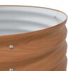 vidaXL Lit sur&eacute;lev&eacute; Marron 160 x 80 x 44 cm Acier