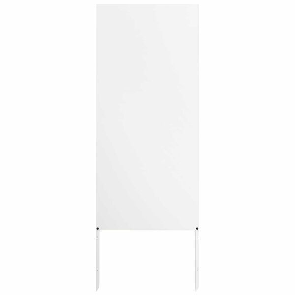 vidaXL &Eacute;cran de confidentialit&eacute; de jardin Fretwork Blanc 50 x 140 cm