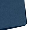 vidaXL Chaises de salle &agrave; manger 2 pcs Bleu 57 x 67 x 98 cm tissu