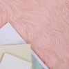 vidaXL Tapis en fausse Tafalla Rose 200 x 280 cm Polyester