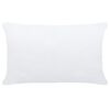 vidaXL Garnitures de coussin 2 pcs 60x40 cm Blanc