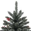 vidaXL Sapin de No&euml;l artificiel avec support Vert 240 cm PVC