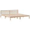 vidaXL Cadre de lit sans matelas 200x200 cm bois massif de pin