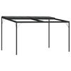 vidaXL Belv&eacute;d&egrave;re avec toit Anthracite 4x3x2,5 m Aluminium et acier