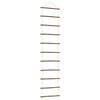 vidaXL D&eacute;coration murale en forme d'&eacute;chelle 50x200cm branche naturelle