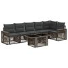 vidaXL Ensemble de canap&eacute; de jardin 7 pc 6-Nombre de places