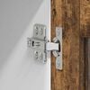 vidaXL Armoire suspendue Ch&ecirc;ne fum&eacute; 80 x 31 x 80 cm Bois d'ing&eacute;nierie