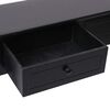 vidaXL Table console Noir 90 x 30 x 77 cm Bois