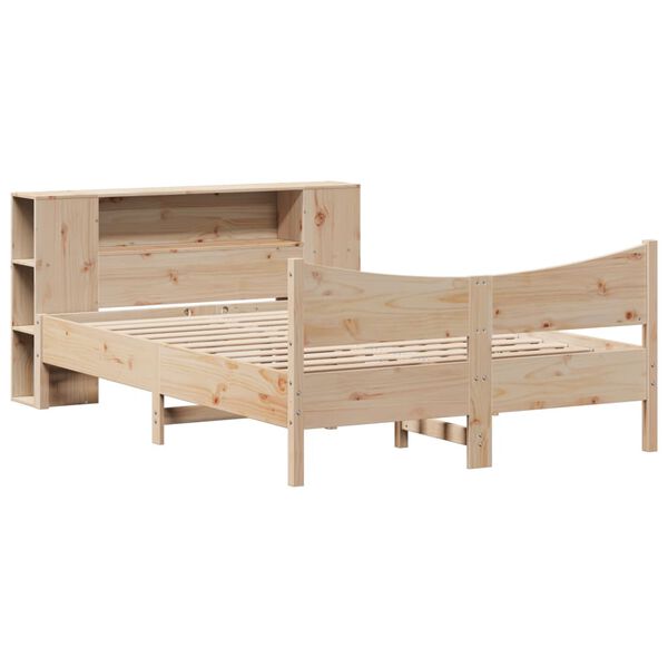 vidaXL Cadre de lit sans matelas 120x200 cm bois de pin massif