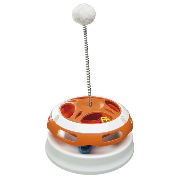 Ferplast Jouet &agrave; carrousel pour chats Vertigo Orange