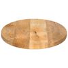 vidaXL Dessus de table 100x50x2,5 cm ovale bois massif de manguier