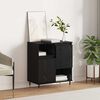 vidaXL Buffet Ch&ecirc;ne noir 60 x 35 x 70 cm
