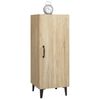 vidaXL Buffet Ch&ecirc;ne sonoma 34,5x34x90 cm Bois d'ing&eacute;nierie