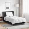 vidaXL Duvet 2-en-1 avec oreiller 2 pcs Blanc Plume de canard