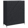 vidaXL Housse de Table de Pingpong Uni Noir 165 x 70 x 185 cm tissu