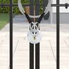 vidaXL Serrures Discus avec Cl&eacute;s 6 pcs Argent 6 x 2.3 x 6 cm