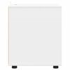vidaXL Armoire de rangement Blanc 40 x 48 x 57 cm Bois d'ing&eacute;nierie
