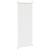 vidaXL Store pliss&eacute; 40x100 cm Blanc