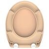 SCH&Uuml;TTE Si&egrave;ge de toilette avec fermeture en douceur BEIGE