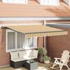 vidaXL Auvent R&eacute;tractable Multicolore 300 x 250 cm Polyester et Acier