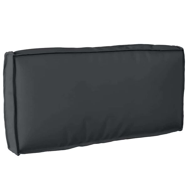 vidaXL Coussin Noir 80 x 40 x 12 cm Tissu Oxford