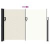 vidaXL Auvent lat&eacute;ral r&eacute;tractable cr&egrave;me 140x500 cm