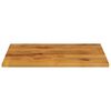 vidaXL Dessus de table 110x80x2,5cm rectangulaire bois massif manguier