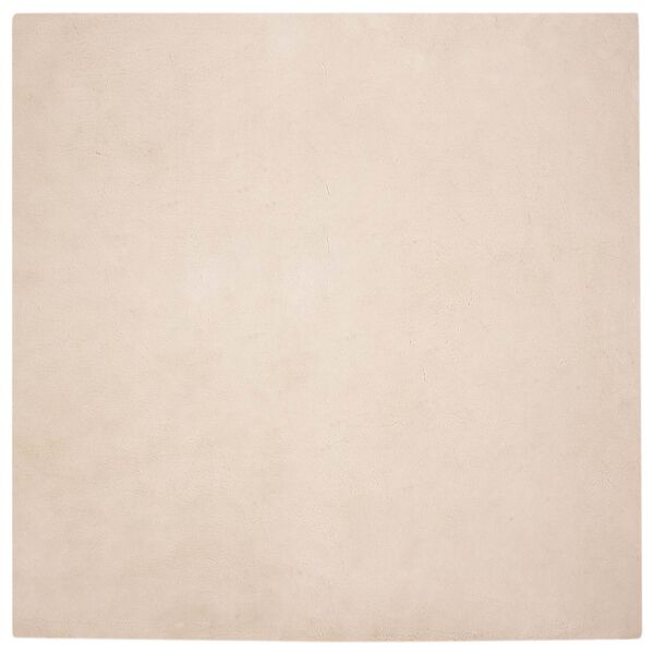 vidaXL Tapis en Fourrure Synth&eacute;tique de Lapin Olite Taupe 160 x 160 cm