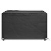 vidaXL Housses de salon de jardin 2 pcs 8 &oelig;illets 132x132x80 cm carr&eacute;
