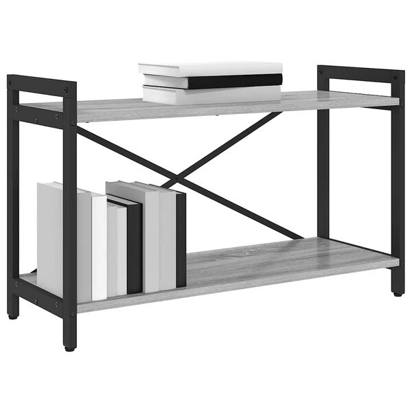 vidaXL &Eacute;tag&egrave;re Sonoma gris 40 x 30 x 85 cm Bois d'ing&eacute;nierie